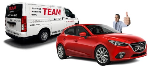 Inspection on car for Mobile Road Worthy Certificate